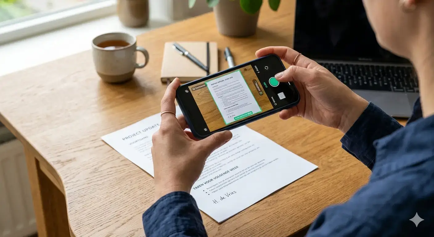 Document scanner voor digitale verwerking